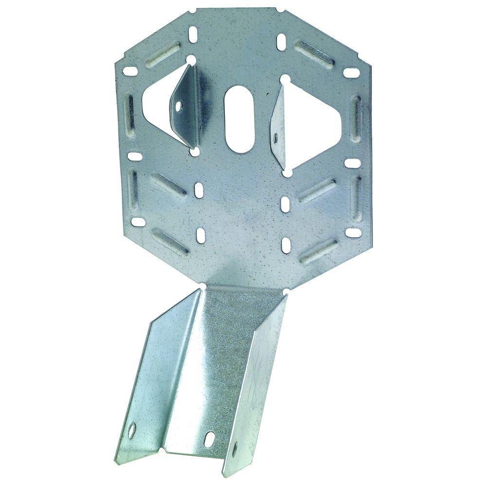 UPC 044315670305 product image for Simpson Strong-Tie LSU Galvanized Adjustable Light Slopeable/Skewable U Hanger f | upcitemdb.com