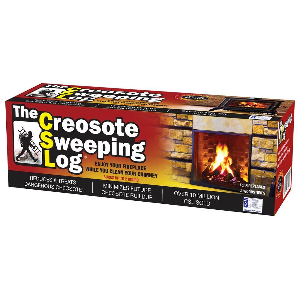 Creosote Sweeping Log Sl 824 The Home Depot