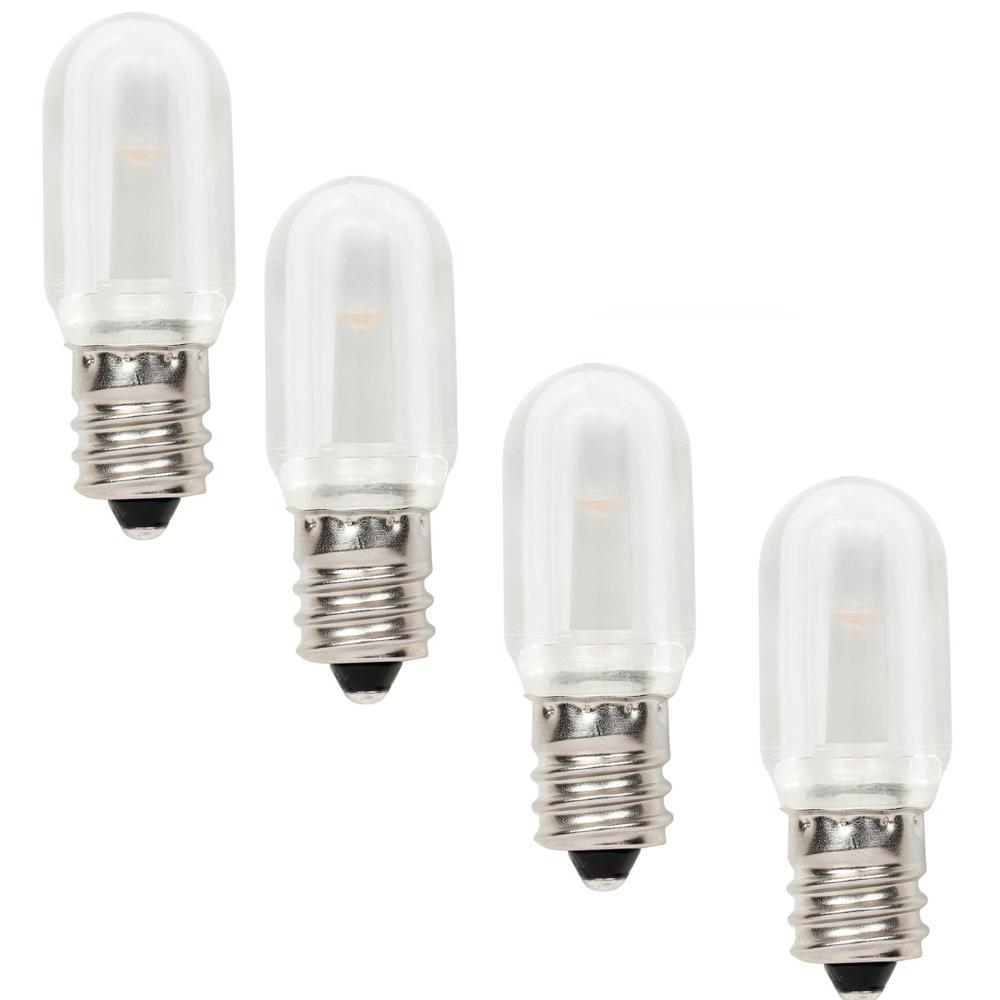Candelabra Specialty Led Bulbs Light The Home Depot 10w Equivalent Soft White T7 Led Light Bulb 4 Pack