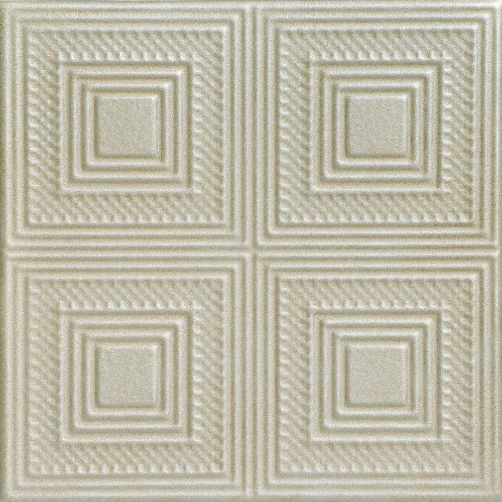 Plastic Bevel Gold Ceiling Tiles Ceilings The Home Depot Foam Glue Up Ceiling Tile In