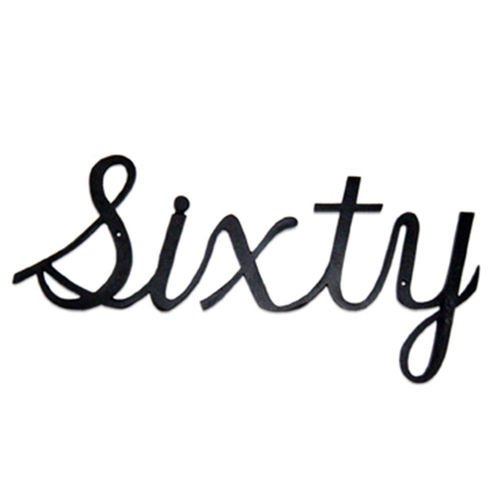 Montague Metal Products 5.25 in. Aluminum Script House Number Fourteen