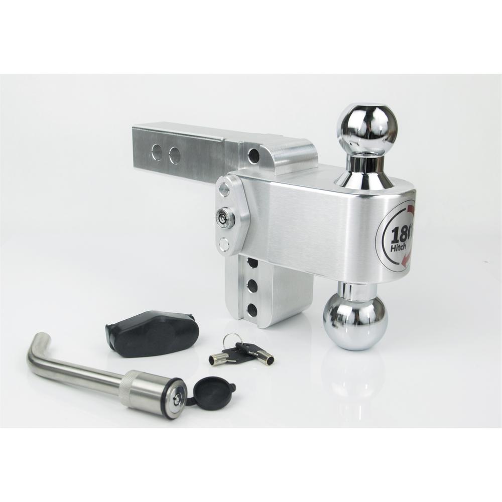 Weigh Safe 180 Hitch by Weigh Safe Chrome Tow Ball EditionCTB42 KA