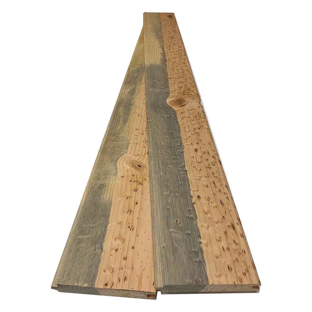 Blue Stain Pine Tongue and Groove Siding Board (5Pack.