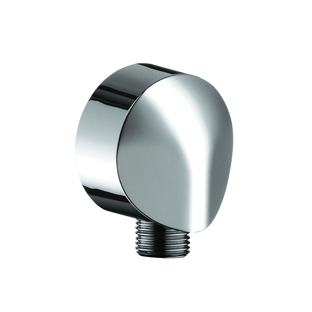 Hansgrohe Wall Outlet with Check Valve in Chrome27458003 The Home Depot