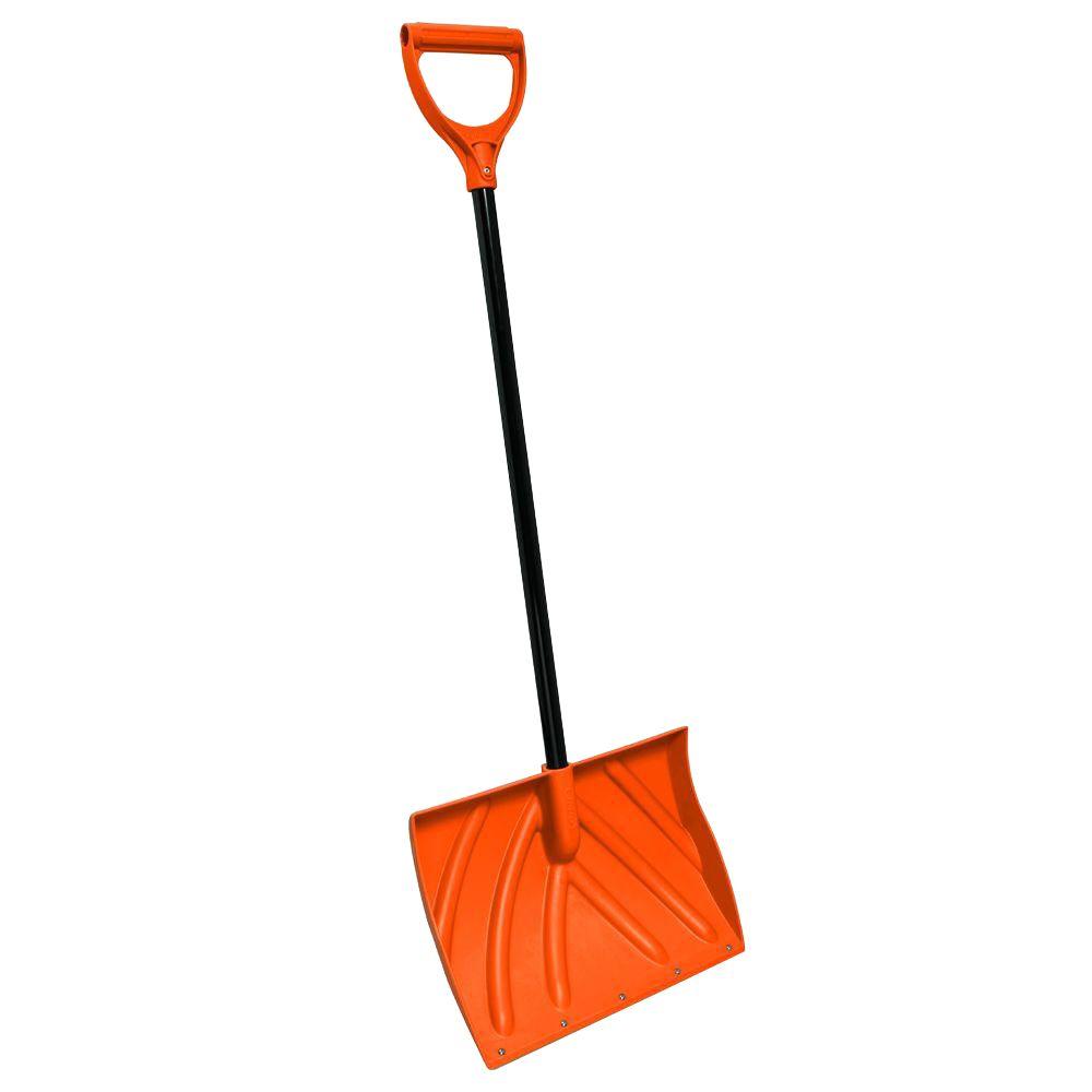 Orbit 18 in. Metal Edge Snow Shovel80027 The Home Depot