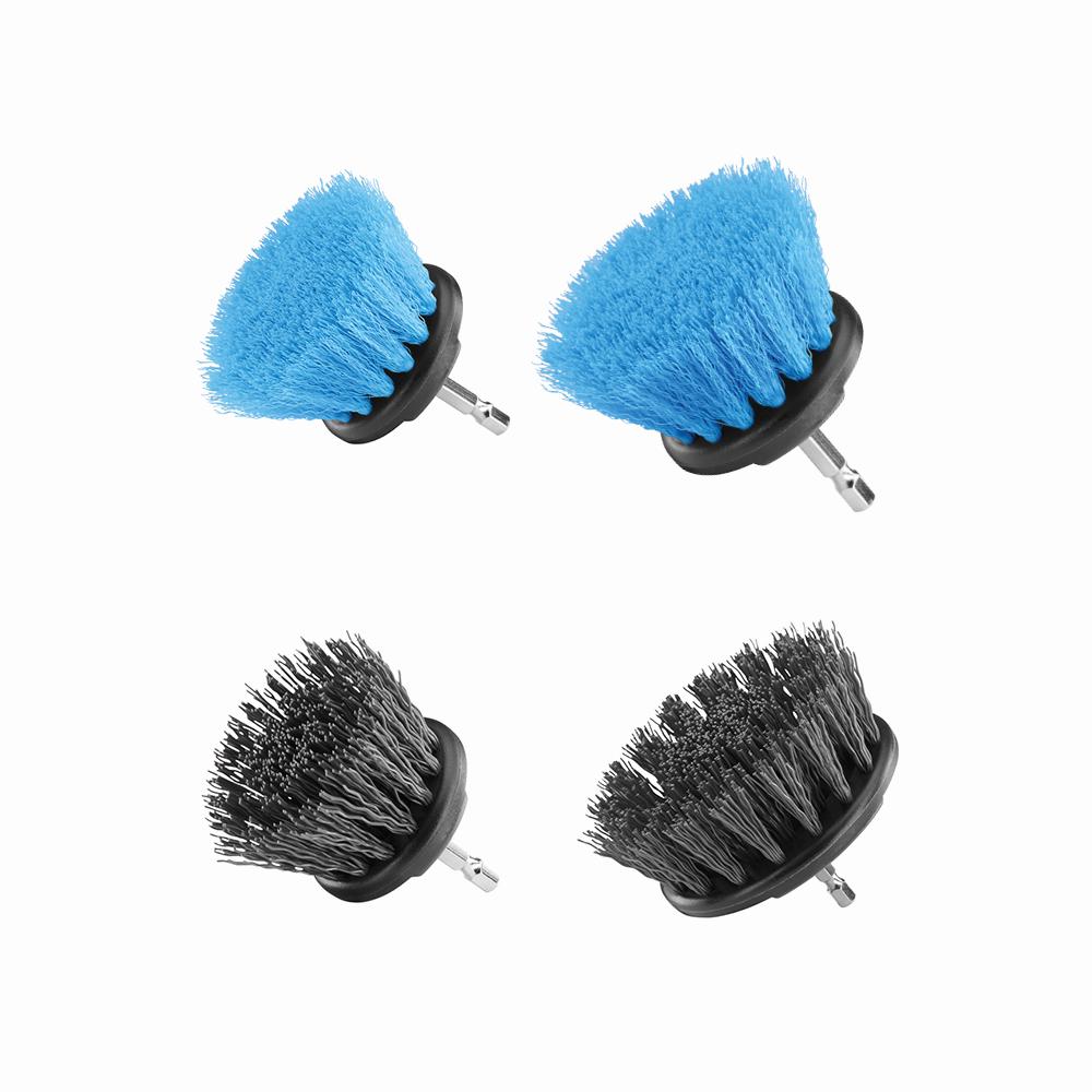 RYOBI Soft Bristle and Hard Bristle Brush Cleaning Kit (4Piece