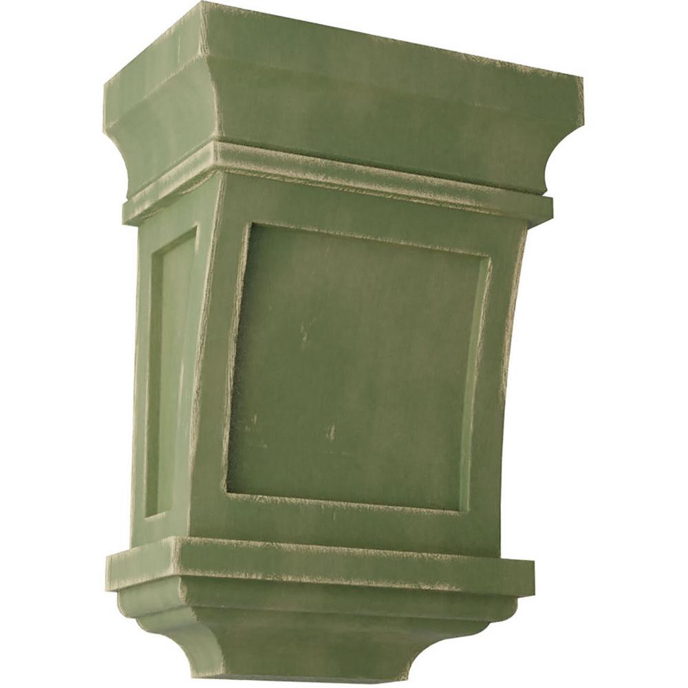 Ekena Millwork 5 In X 7 In X 3 In Restoration Green Santa Fe