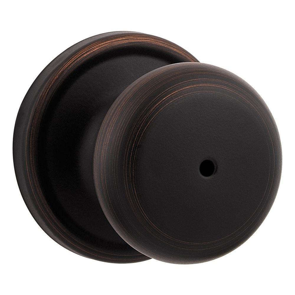 Kwikset Hancock Bronze Bed/Bath Knob730H 11P 6AL RCS The