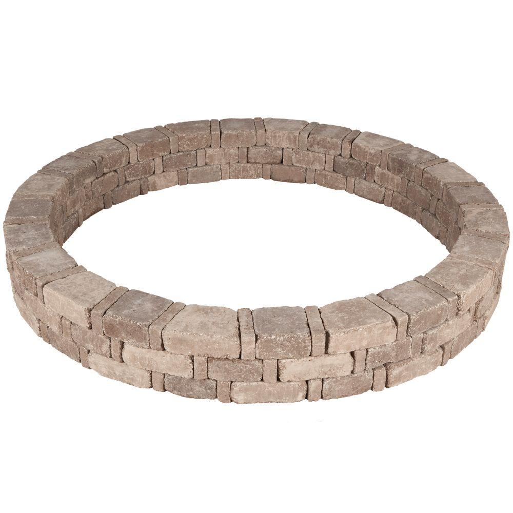 Pavestone Rumblestone 79.3 in. x 10.5 in. Concrete Tree Ring Kit in