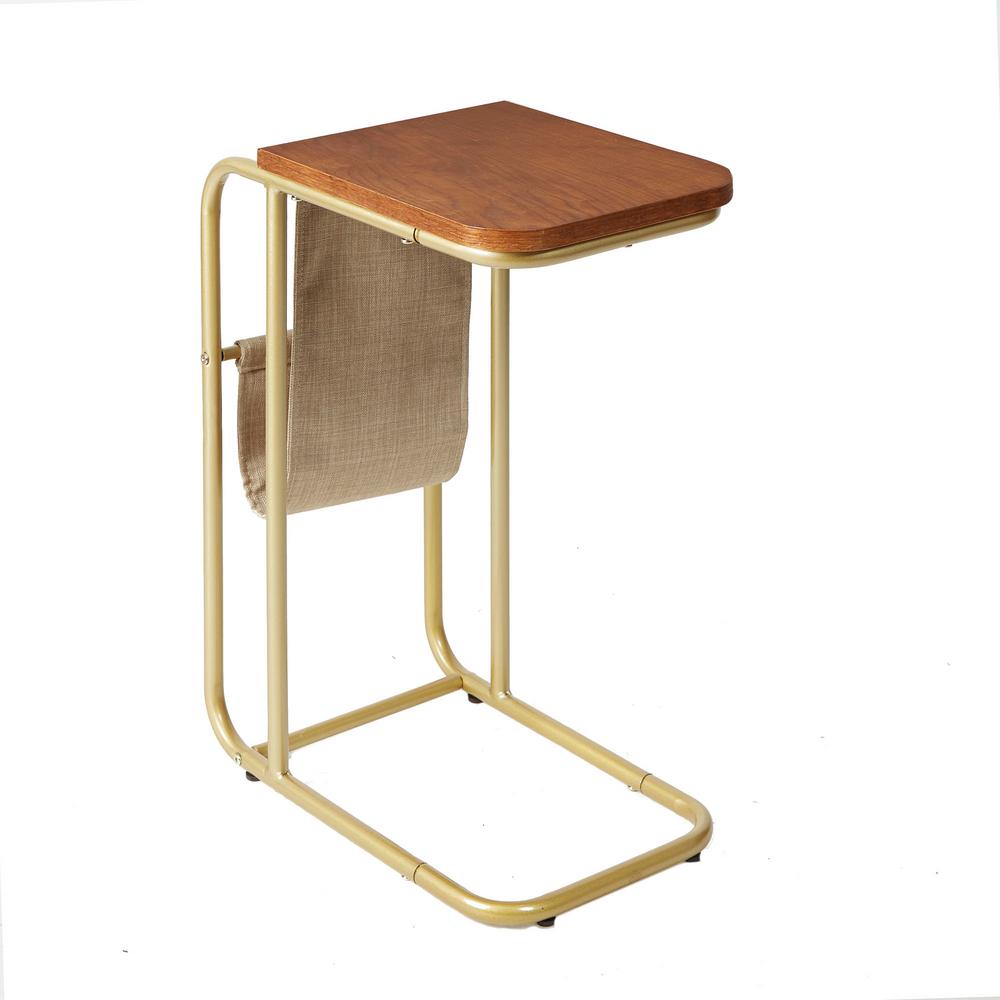 Silverwood Furniture Reimagined Rex Brown And Gold Magazine Holder C Table Silverwood Furniture Reimagined Rex Brown And Gold Magazine Holder C Table