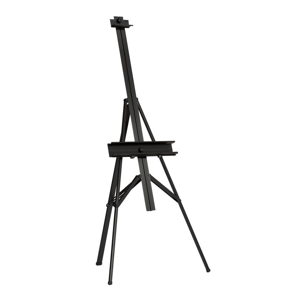 Studio Designs Premier Painting Easel - Aluminum - Black - 56.25 in x 41 in x 27 in