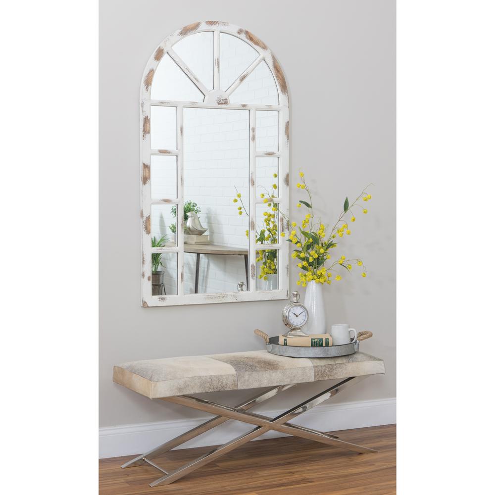 Firstime Adeline Arch Wall Mirror 70002 The Home Depot Lara Farmhouse Arch Wall Mirror