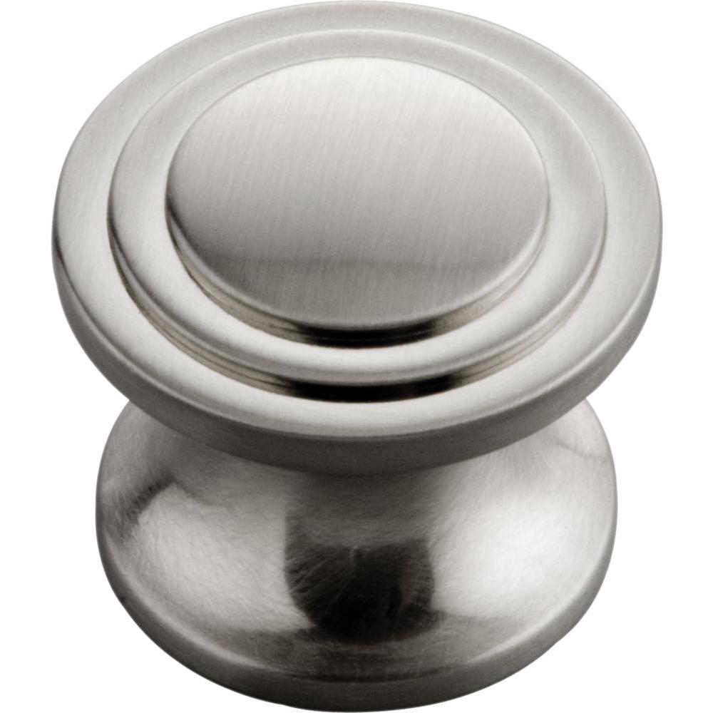 Hickory Hardware Decco 1 in. Satin Nickel KnobP3102SN The