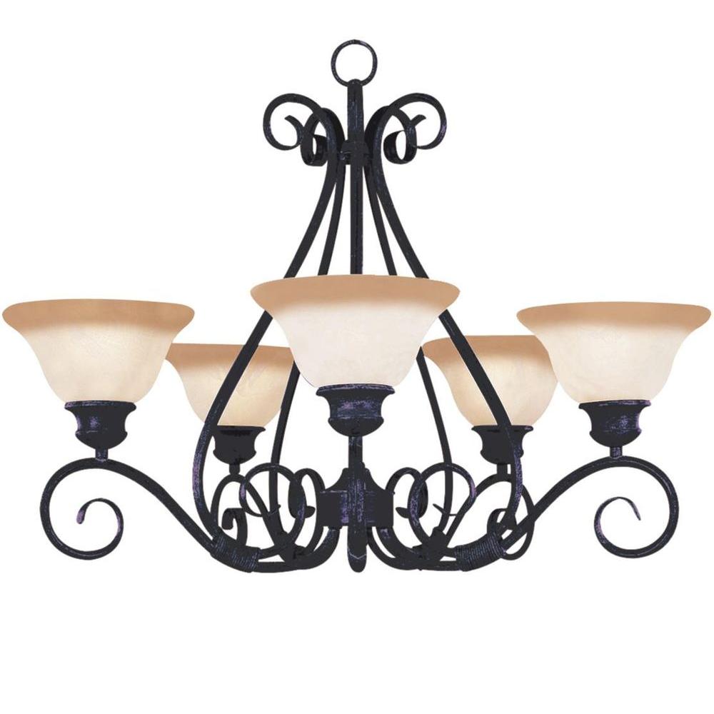 Maxim Lighting Pacific 5 Light Kentucky Bronze Chandelier 2655wskb Maxim Lighting Pacific 5 Light Kentucky