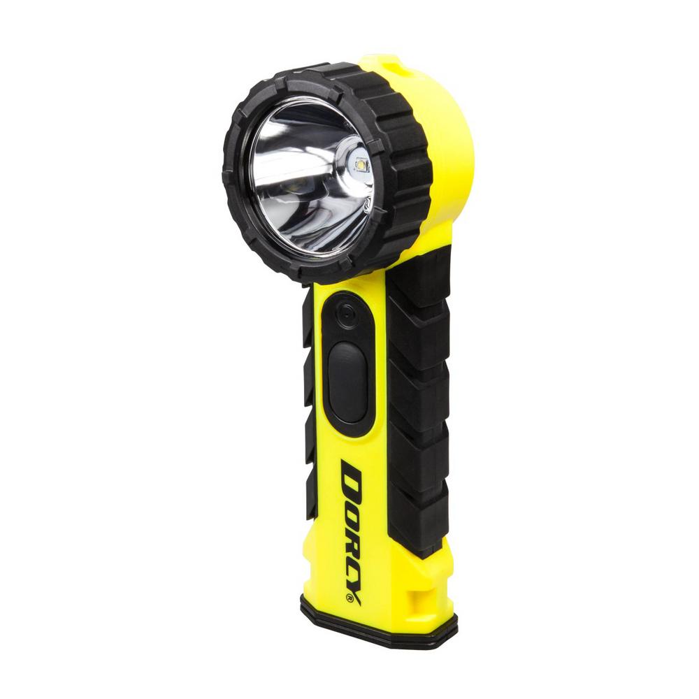 yellow flashlight