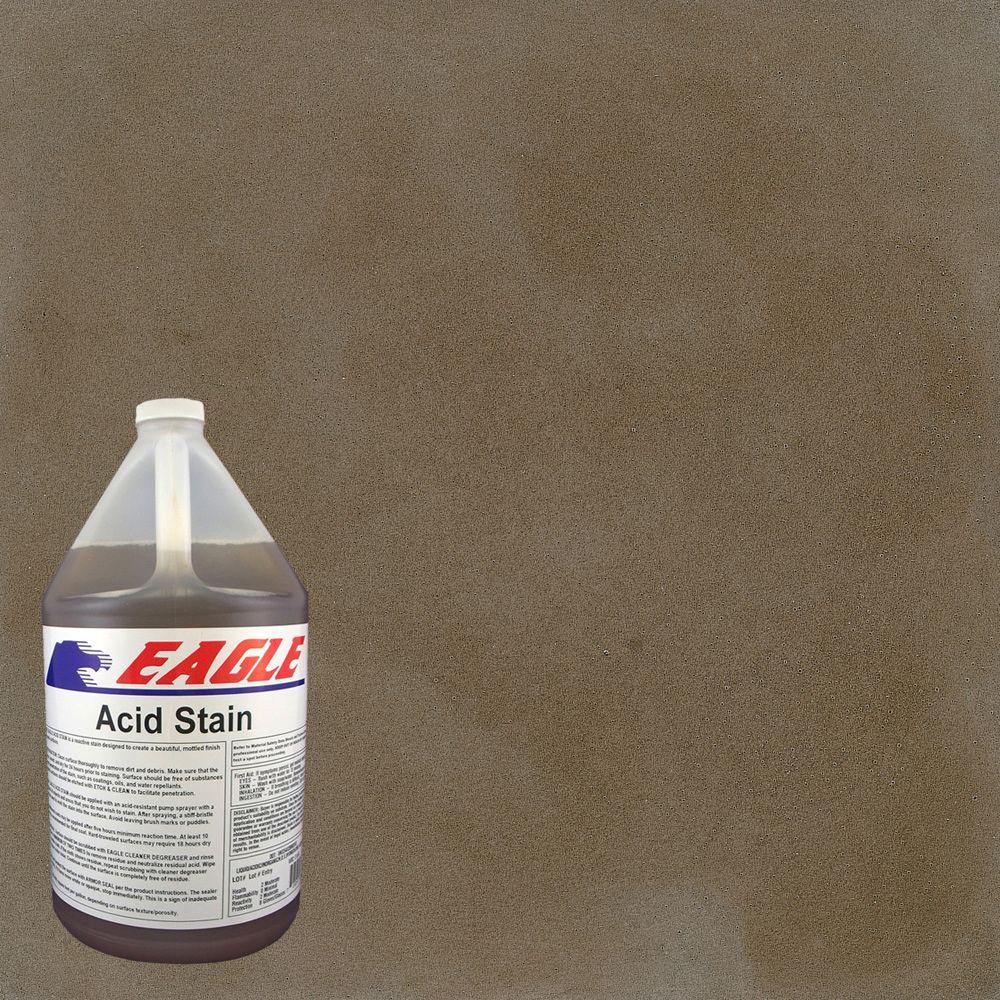 Eagle 1 gal. Taupe Interior/Exterior Concrete Acid Stain Eagle 1 gal. Taupe Interior/Exterior Concrete Acid Stain