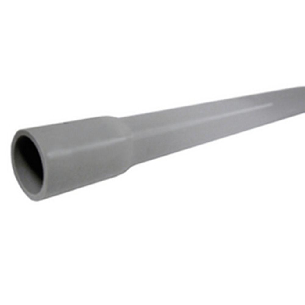 Cantex 1 1 2 In X 10 Ft Sch 80 PVC Conduit A53BE12H The Home Depot