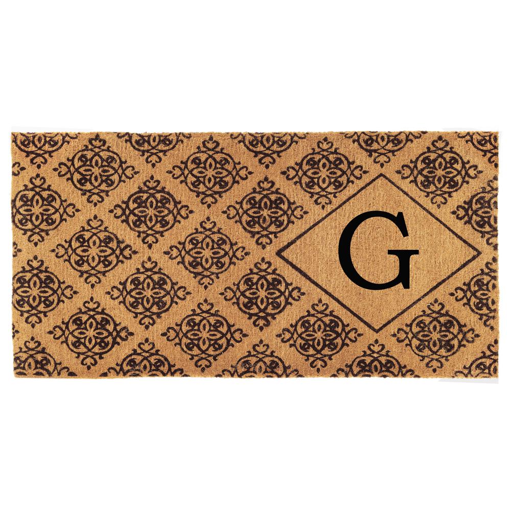 Home More Regency 36 In X 72 In Monogram G Door Mat 103333672g