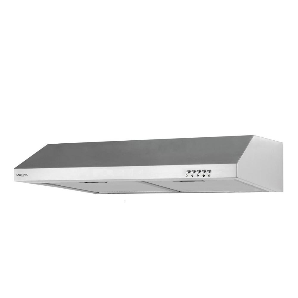 Ancona UCG630 30 in. Under Cabinet Range Hood with Light in Stainless Steel