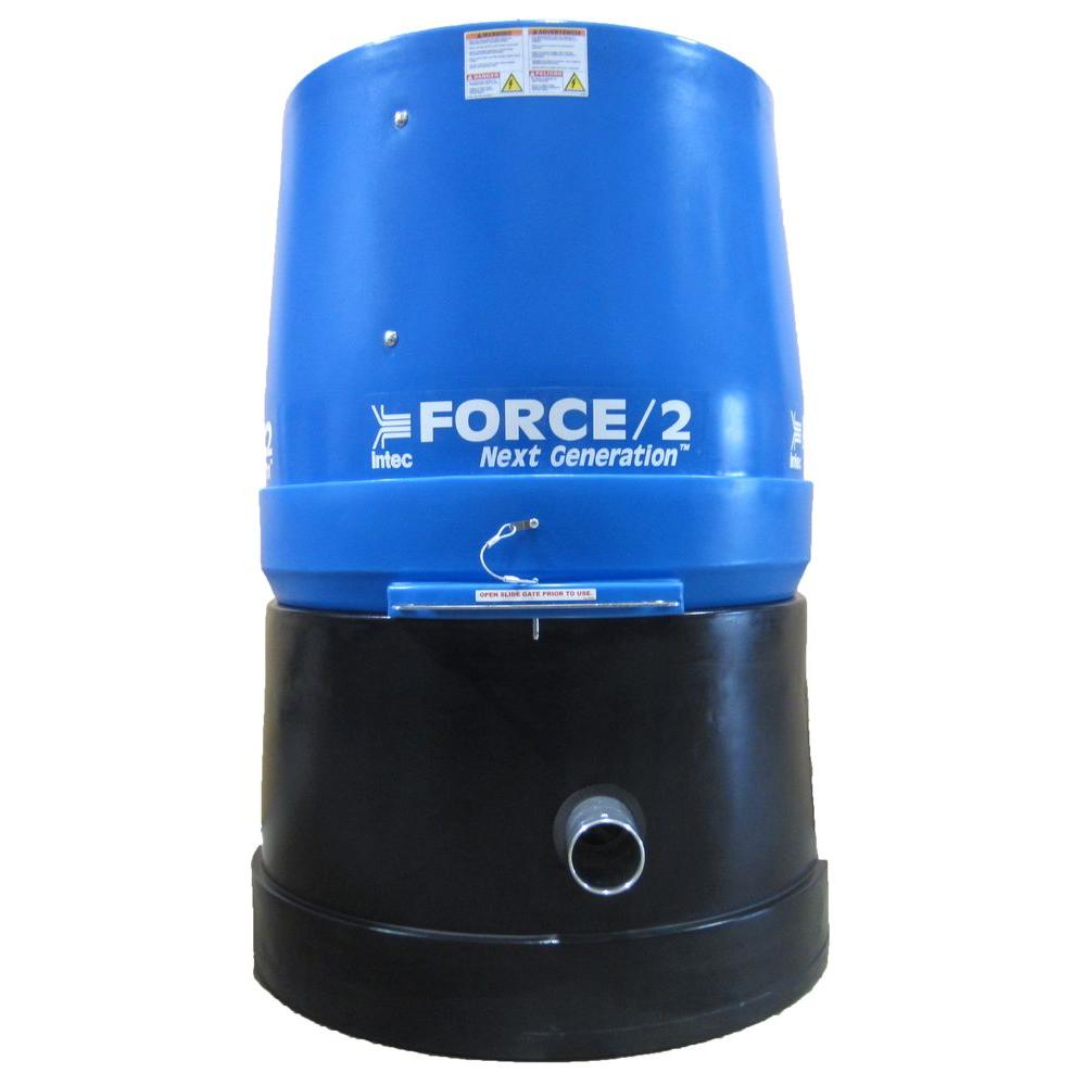 Intec Force 2 Next Generation Wireless Fiberglass Cellulose Insulation Blower With 9 Cu Ft Hopper K20010 The Home Depot