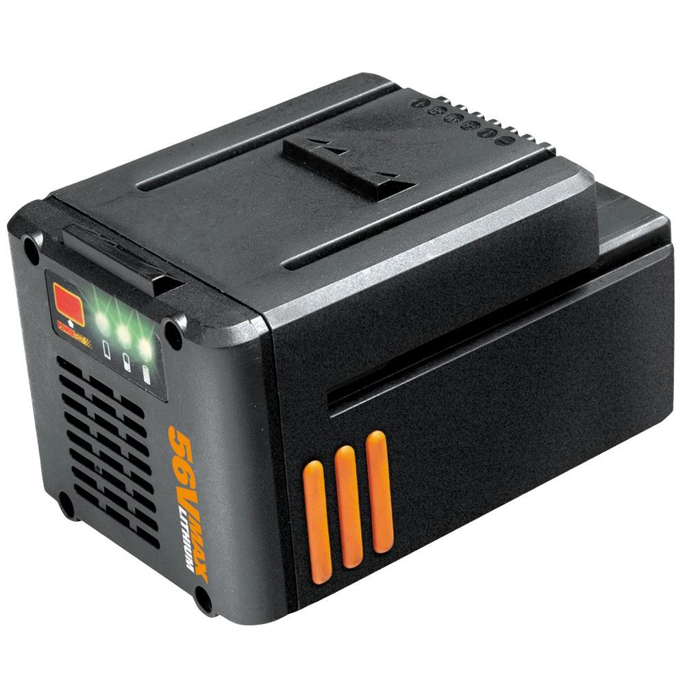 Lithium Ion Battery >> Worx 56 Volt Lithium Ion Battery Wa3555 The Home Depot Lithium Ion Battery >> Worx 56 Volt Lithium Ion Battery Wa3555 The Home Depot