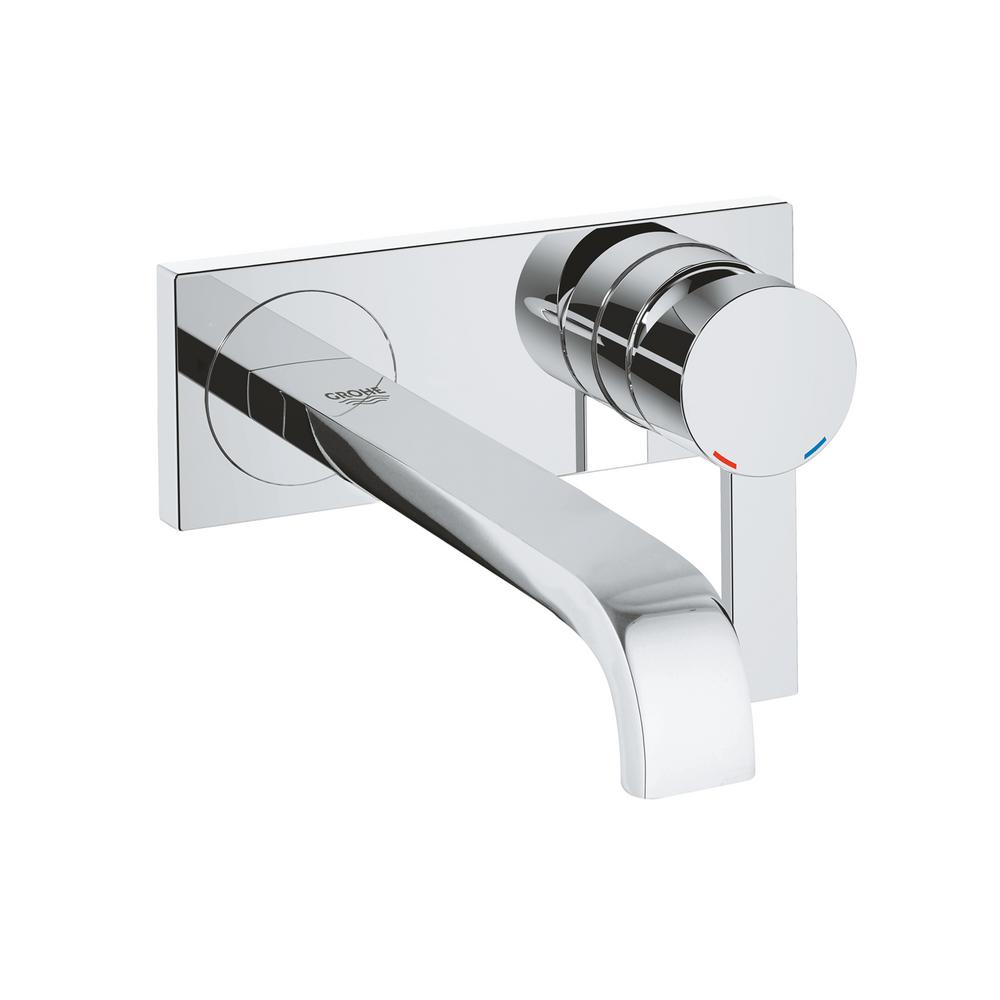 GROHE Allure 1.2 GPM SingleHandle Wall Mount Bathroom Faucet in