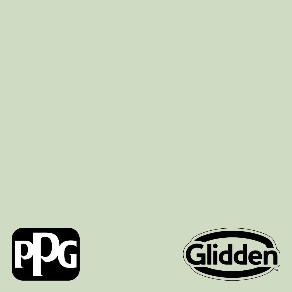 Glidden Premium 1 Qt Ppg1121 3 Pale Moss Green Satin Exterior Latex Paint Ppg1121 3px 4sa The Home Depot
