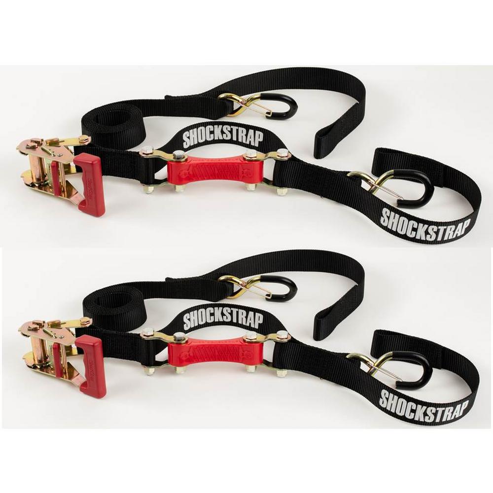ShockStrap 15 ft. x 1.5 in. HeavyDuty Ratchet Tie Down (2Pack