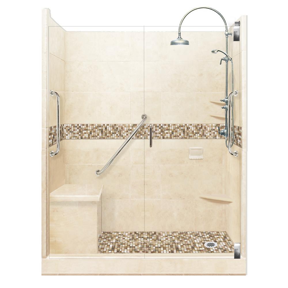 1 piece shower stall