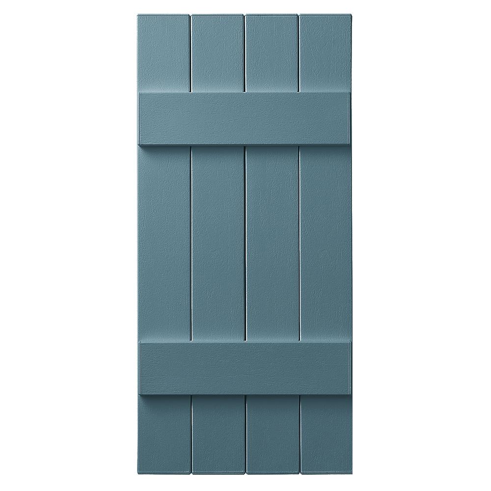 Ply Gem 15 In X 35 In Vinyl 4 Board Closed Board And Batten