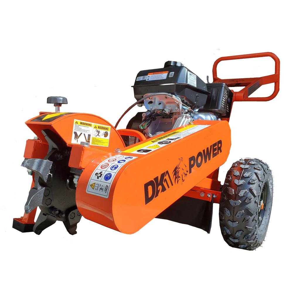 Power King 11 in. 14 HP Commercial Kohler Gas Powered Stump Grinder