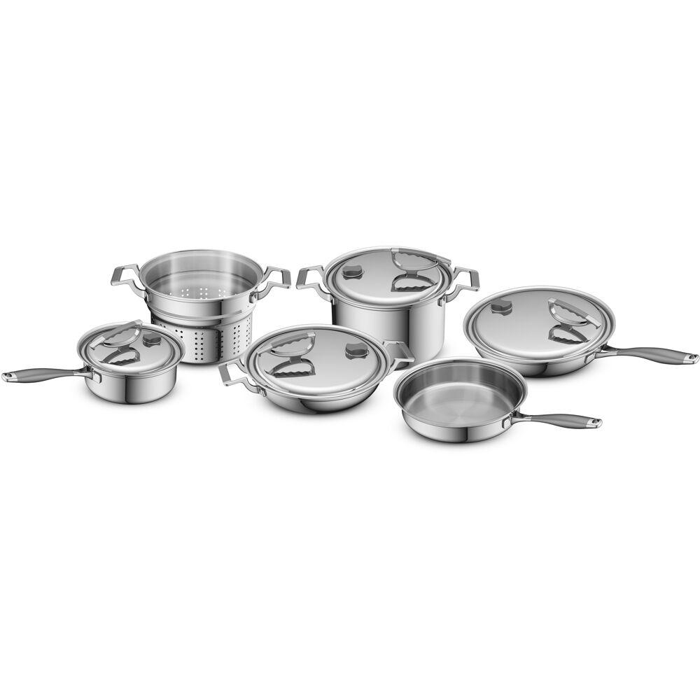 CookCraft by Candace 4Piece Stainless Steel Essential Cookware Set