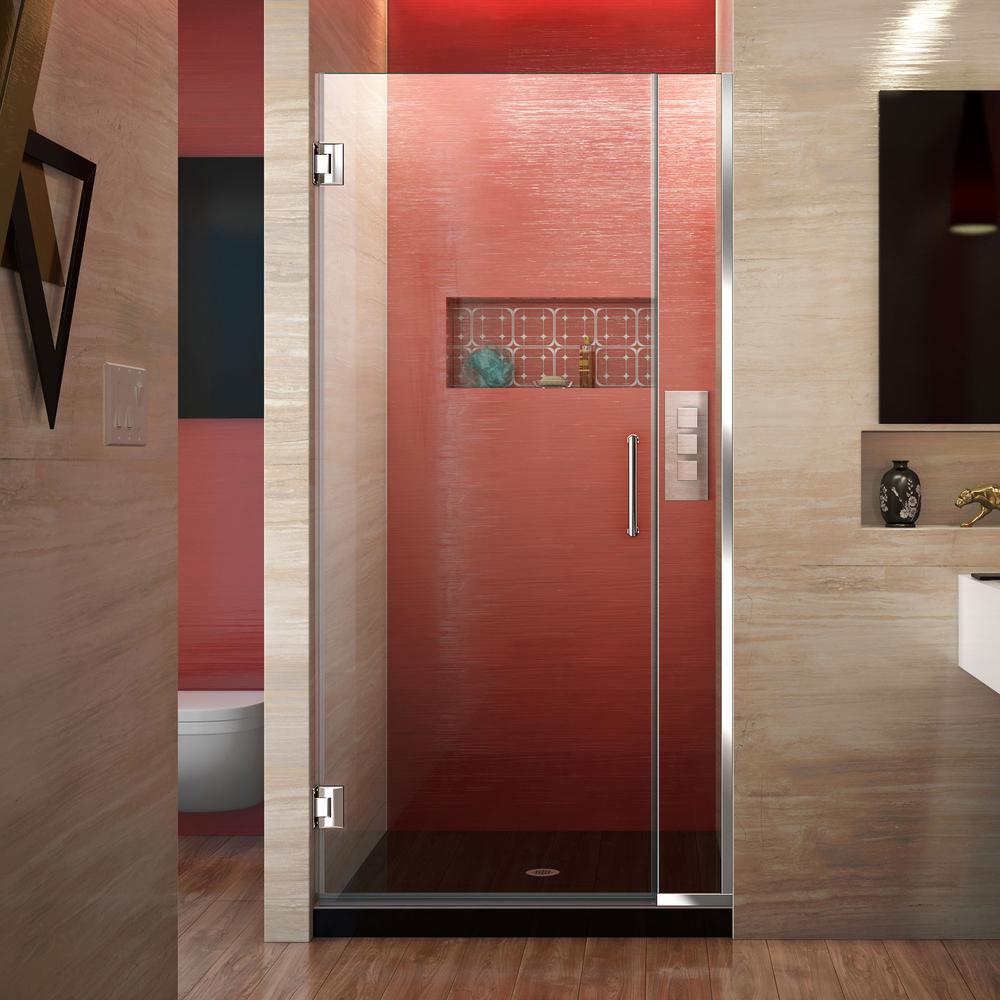 Dreamline Unidoor Plus 29 5 To 30 In X 72 Frameless Hinged Dreamline Unidoor Plus 29 5 To 30 In X 72 Frameless Hinged Shower Door