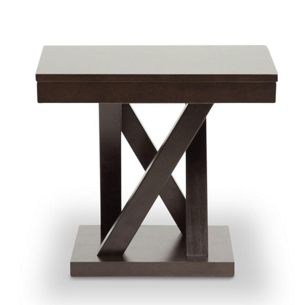 Baxton Studio Everdon Dark Brown End Table 28862 4969 Hd - Baxton Studio Everdon Dark Brown Coffee Table Baxton Studio Everdon Dark Brown End Table 28862 4969 Hd - Baxton Studio Everdon Dark Brown Coffee Table