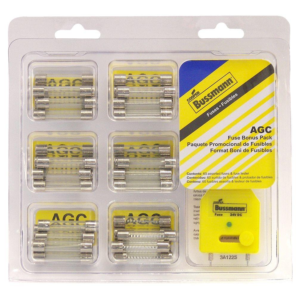 Bussmann Fuse F07A 32V 30A Glass Cartridge Fuse 30 Amps Box of 10