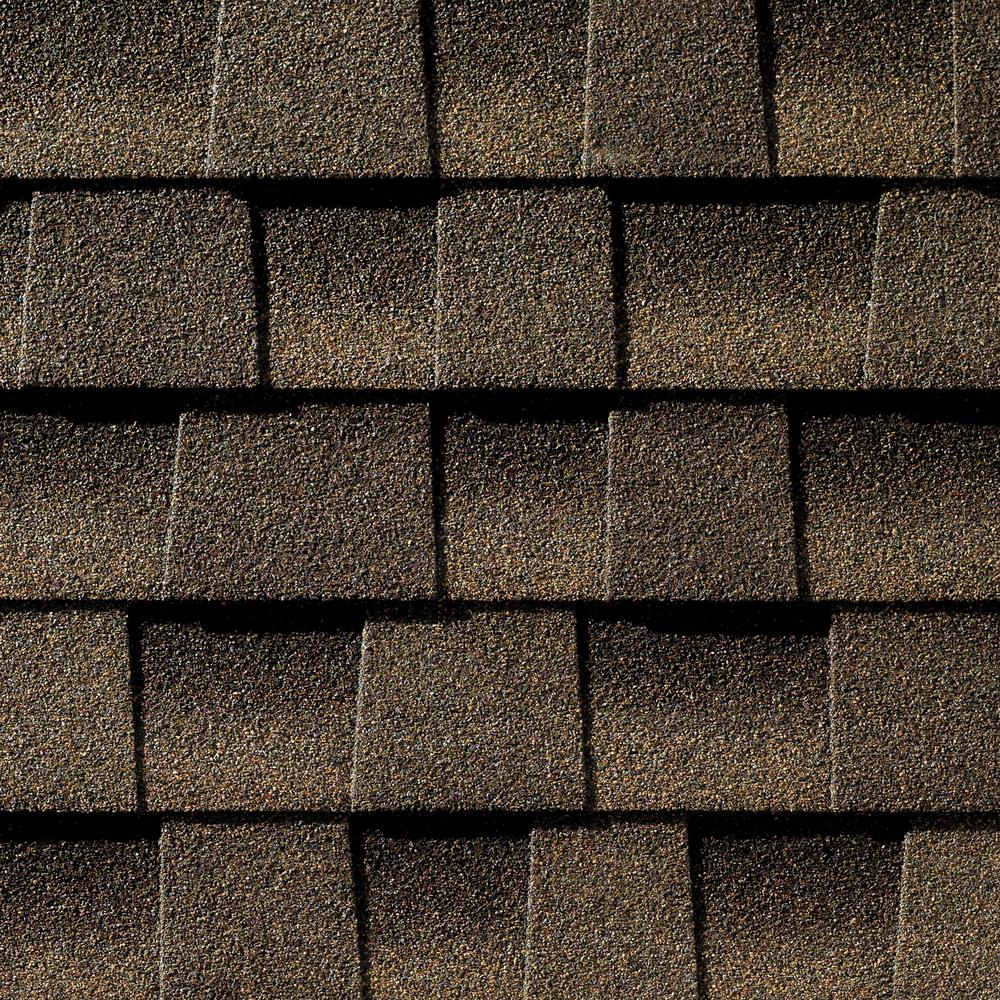 Gaf Timberline Hdz Barkwood Laminated High Definition Shingles 33 33 Sq Ft Per Bundle 21 Pieces 0483070 The Home Depot