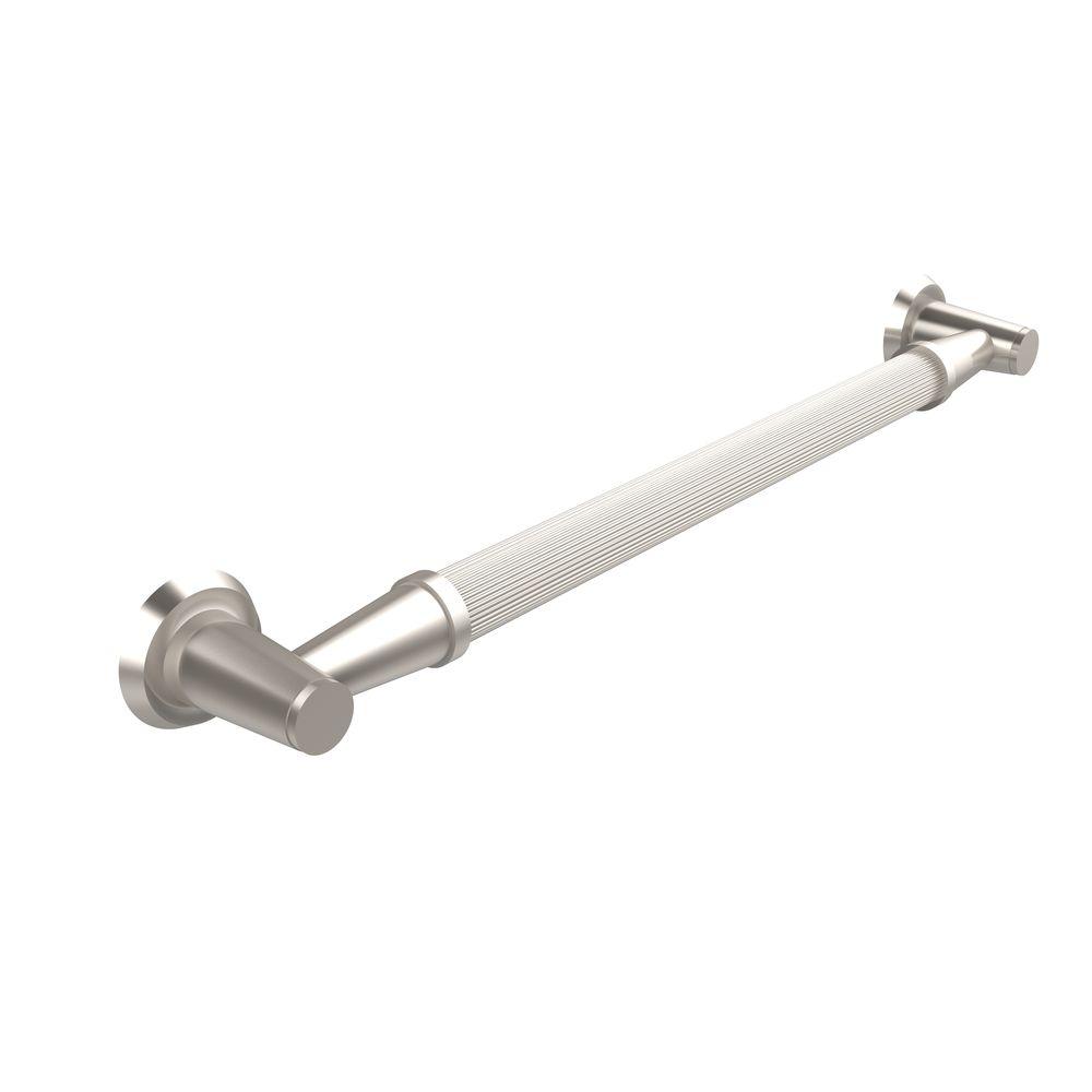 Allied Br Waverly Place Collection 16 In Smooth Grab Bar Wp Reeded Grab Bar