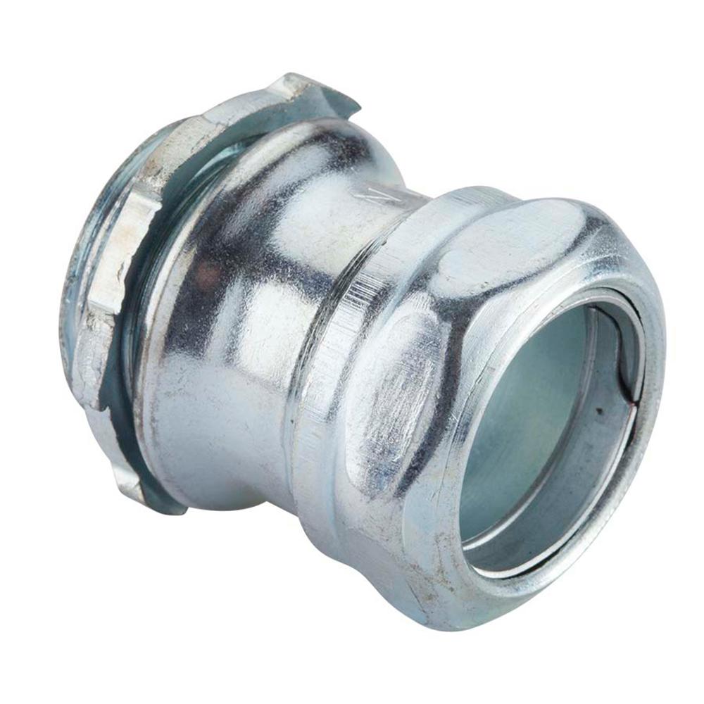 emt electrical compression connectors metallic conduit fittings depot