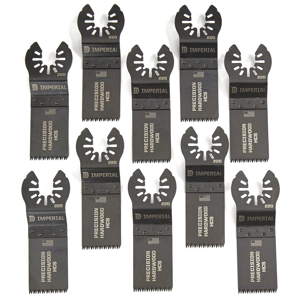 Imperial Blades ONE FIT 11/4 in. Japanese Precision HCS Blade (10Count)25830266 The Home Depot