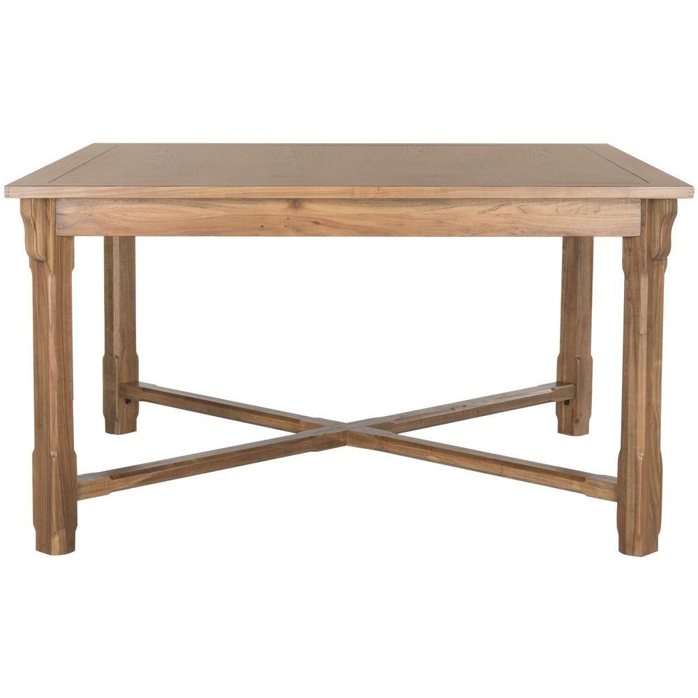 Safavieh Bleeker Oak Dining Table Amh6643a The Home Depot Safavieh Bleeker Oak Dining Table