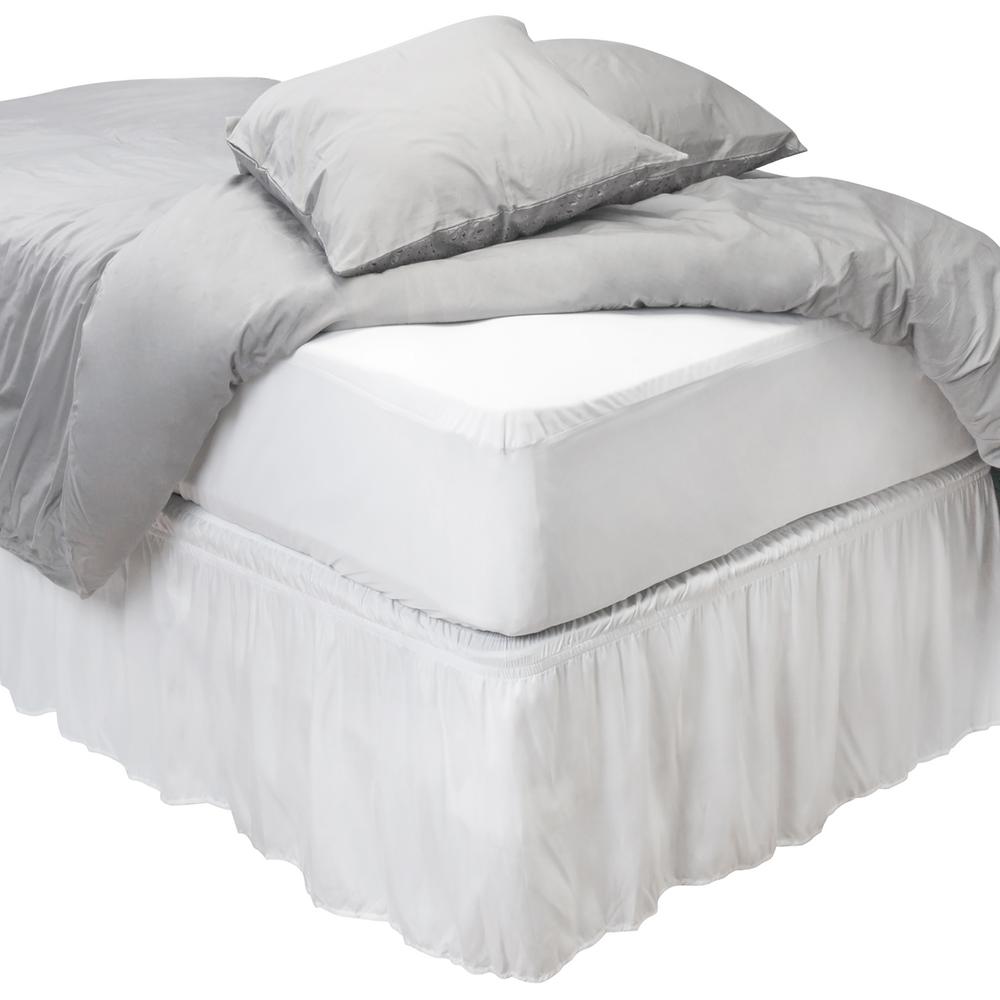 Home Details Sanitized Anti Bacterial Polyester King Fitted Home Details Sanitized Anti Bacterial Polyester King Fitted Waterproof Mattress Cover