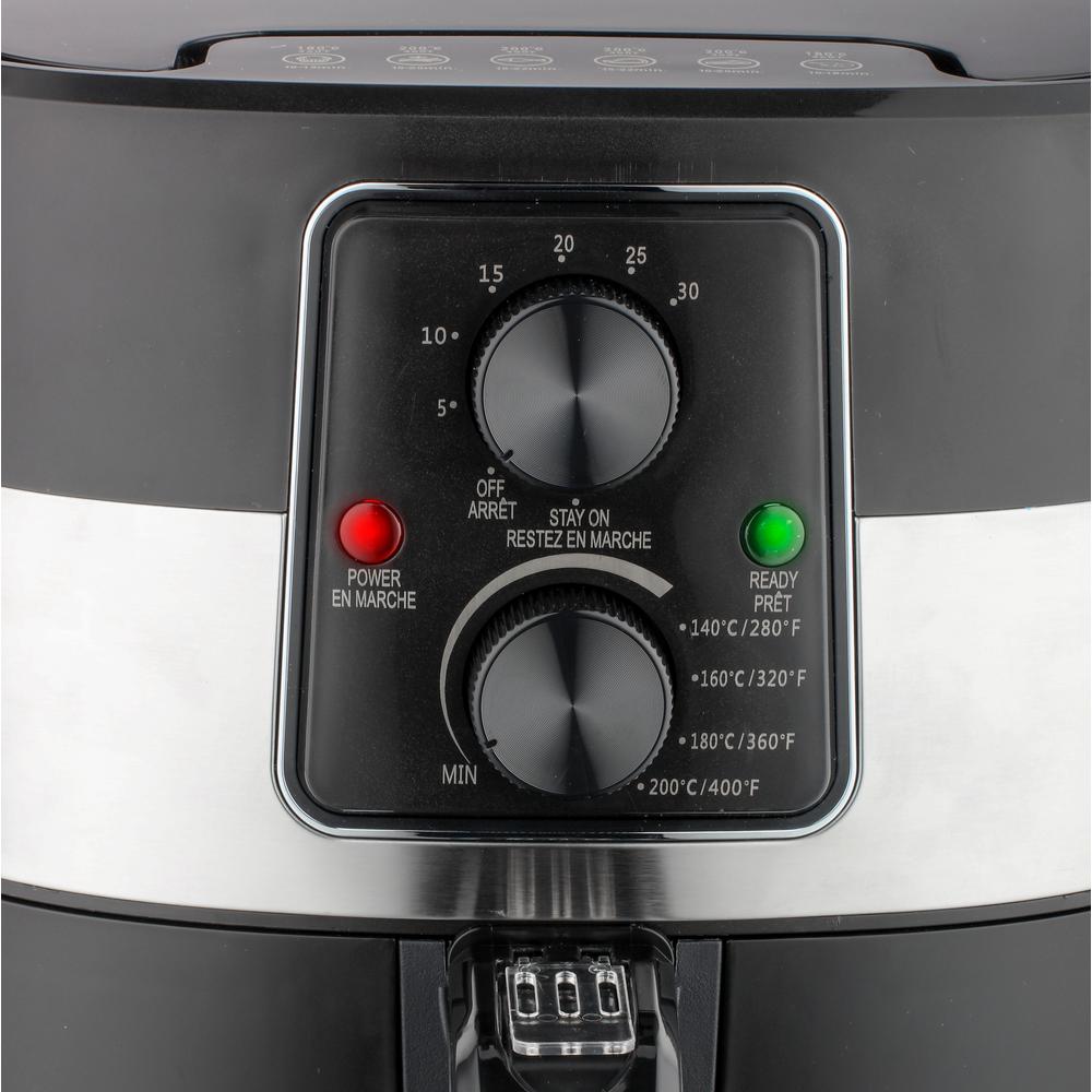 Frigidaire 3.2 qt. Black Air Fryer with Automatic Shut OffEAF300BLACK