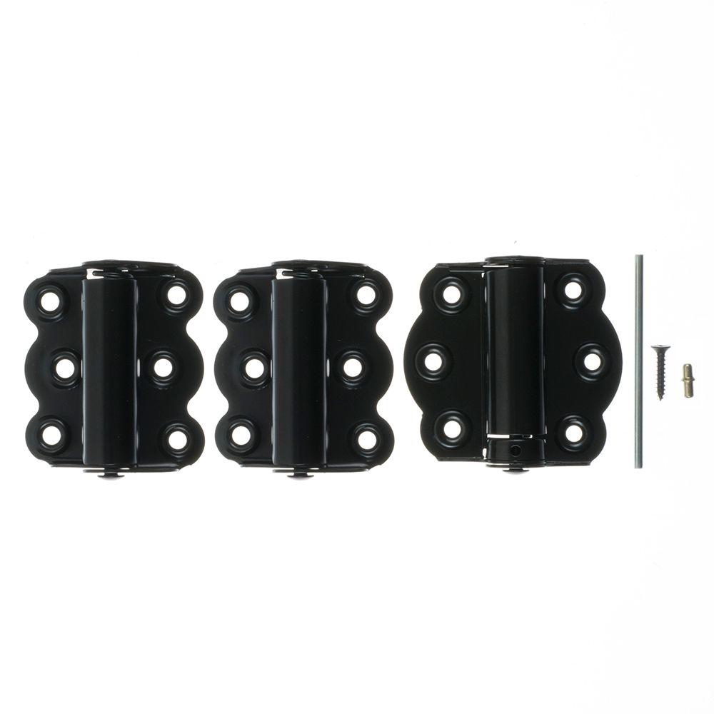 Wright Products 2 3 4 In Black Self Closing Adjustable Hinge