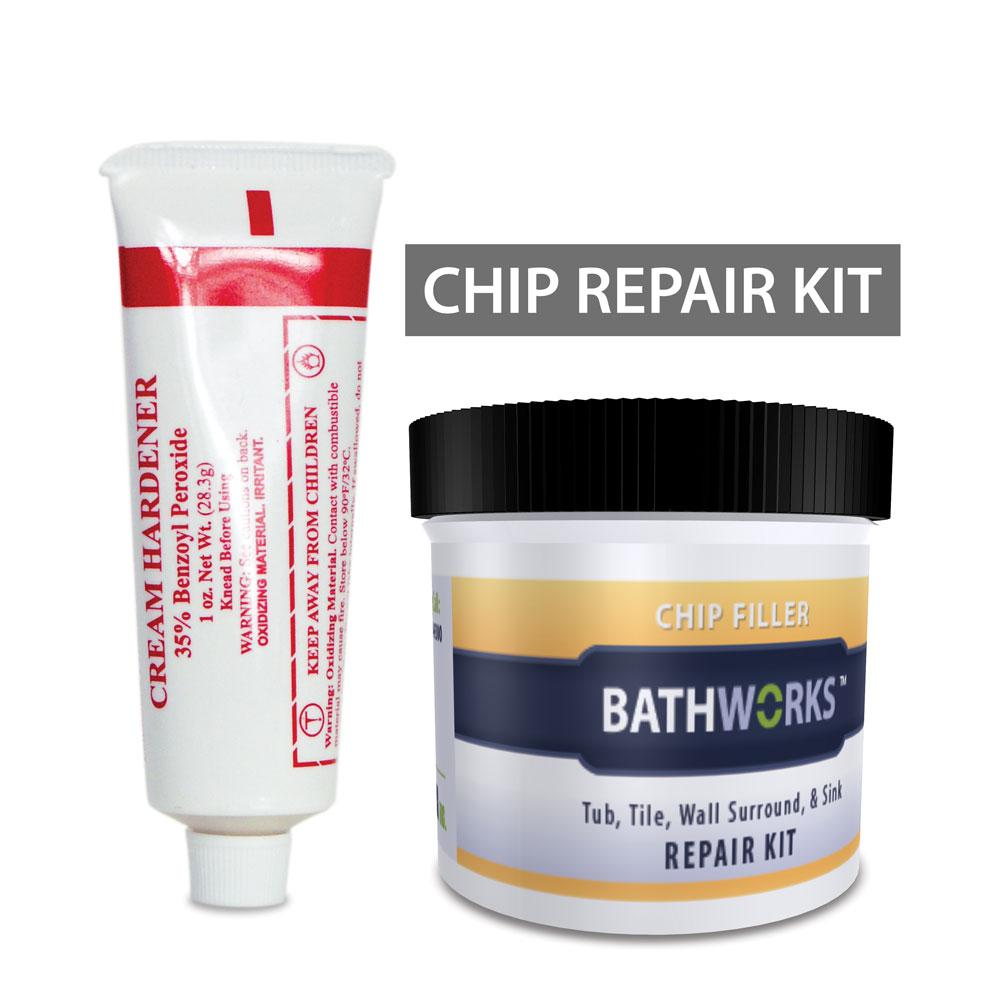 Bathworks 3 Oz Diy Bathtub And Tile Chip Repair Kit