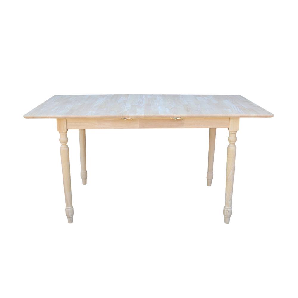 International Concepts Unfinished Dining Table K T32x 330t The International Concepts Unfinished Dining Table