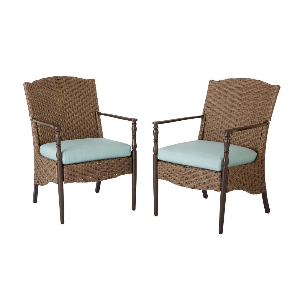 Hampton Bay Jackson Action Patio Chairs 2 Pack 7891700 0205157