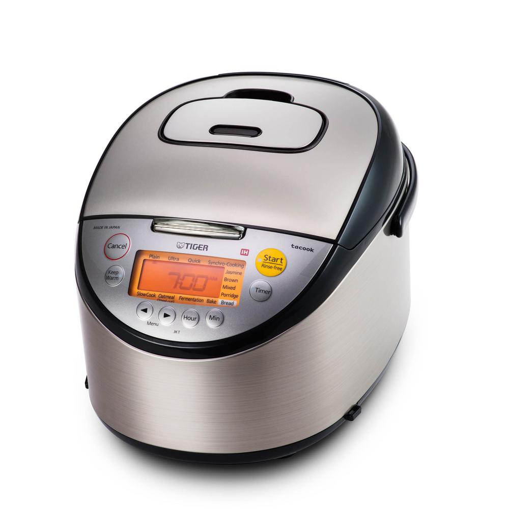 Tiger Induction Heating Rice Cooker-JKT-S18U - The Home Depot