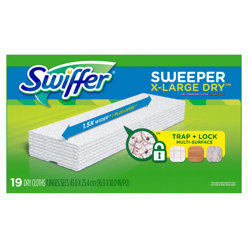 Swiffer Sweeper XL Dry Cloth Refills (19-Count)-003700086724 - The Home ...