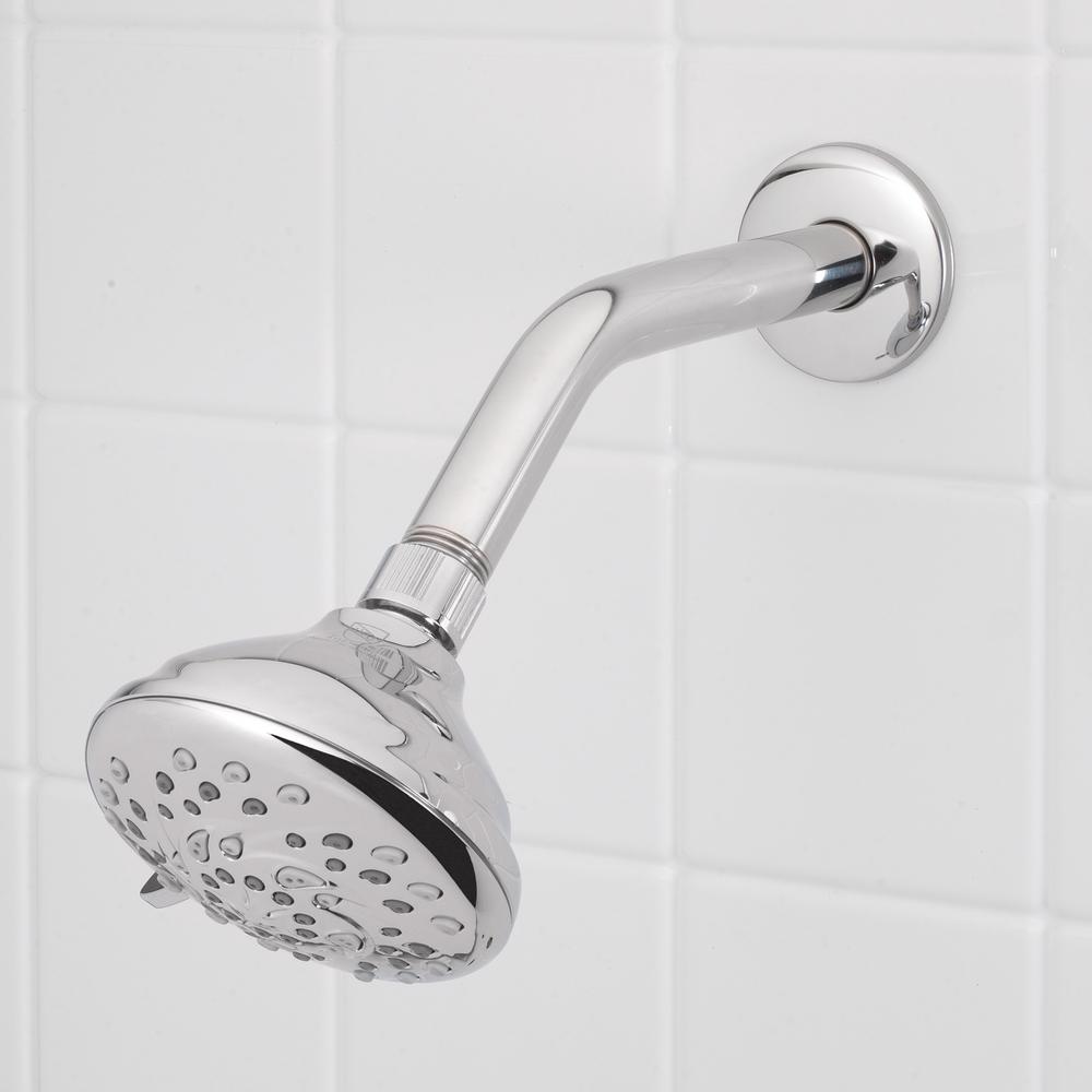 Glacier Bay 8 In Shower Arm And Chrome 3075 504 The