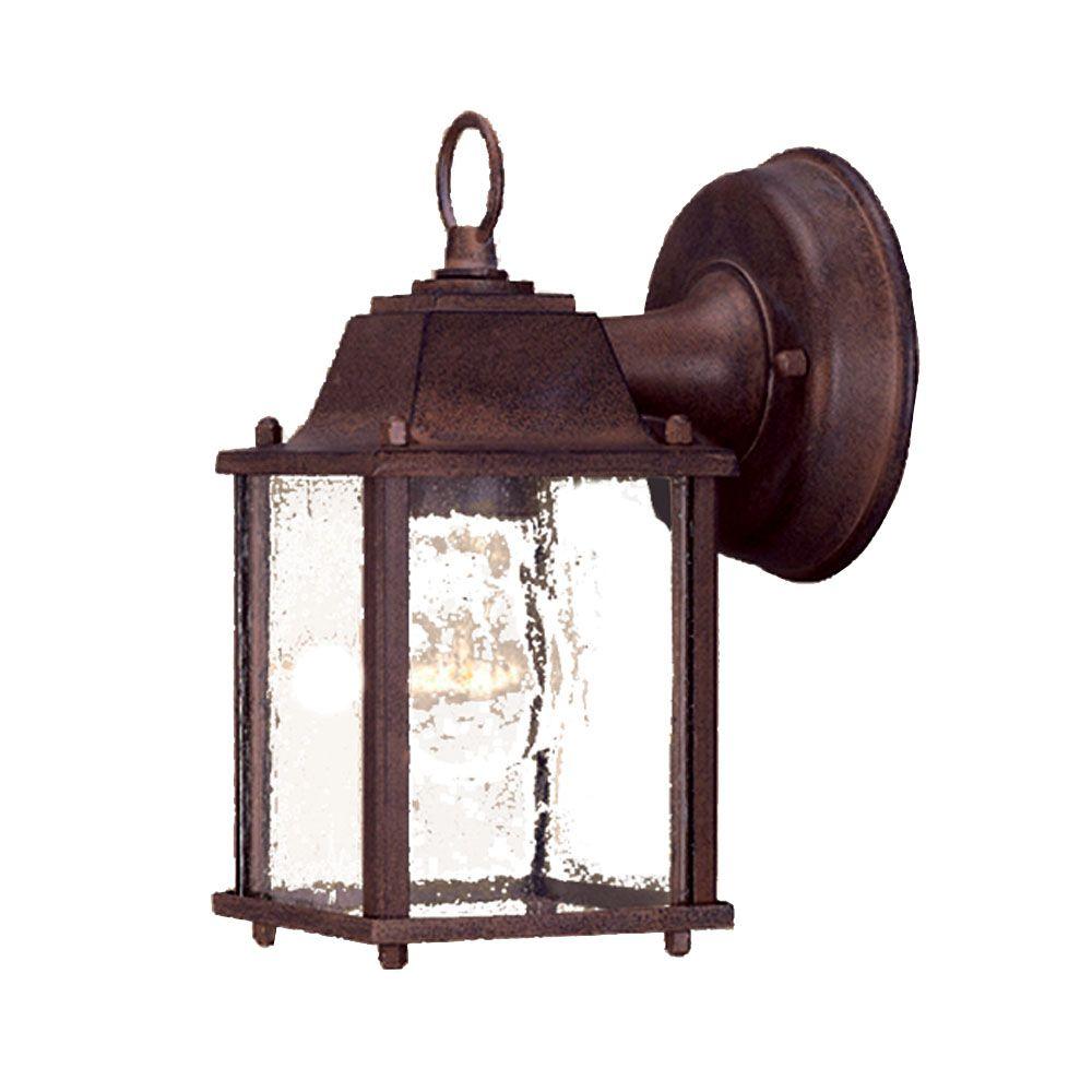 Acclaim Lighting Builder's Choice Collection 1Light Burled Walnut